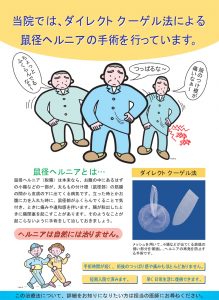 鼠径ヘルニア手術について