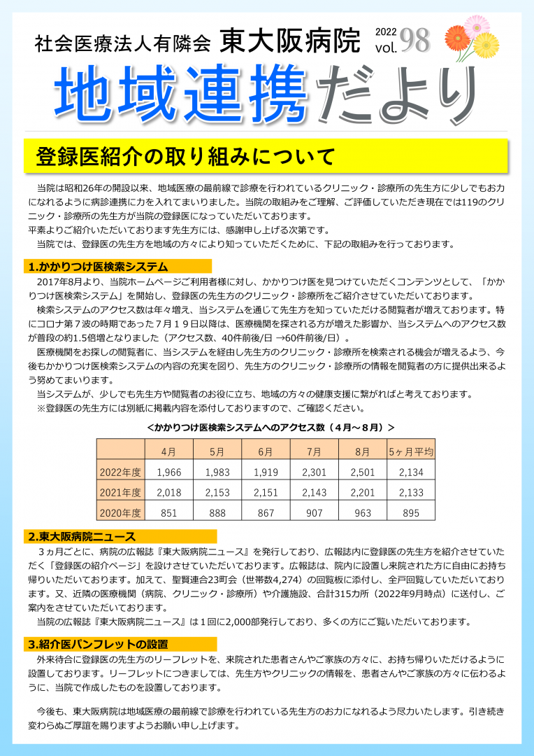 2022年9月号連携だより98