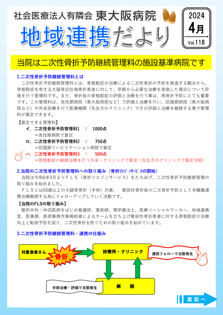 2024年4月号連携だよりvol.118