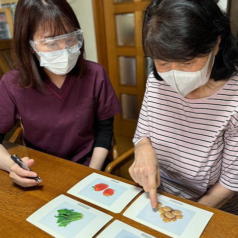 利用者さんとご家族のサポート