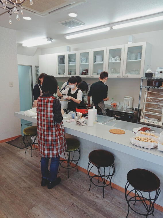 看護師が調理実習!? 新人研修
