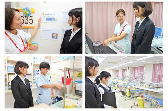 見学会や面接時の不安と緊張を和ませたい