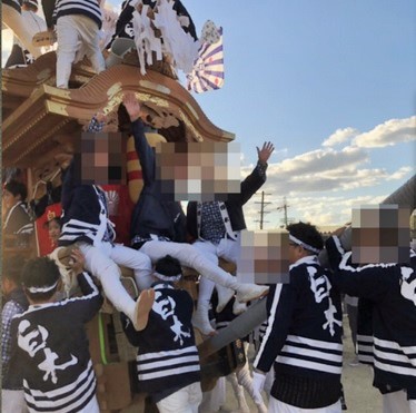 秋の風物詩 だんじり祭り