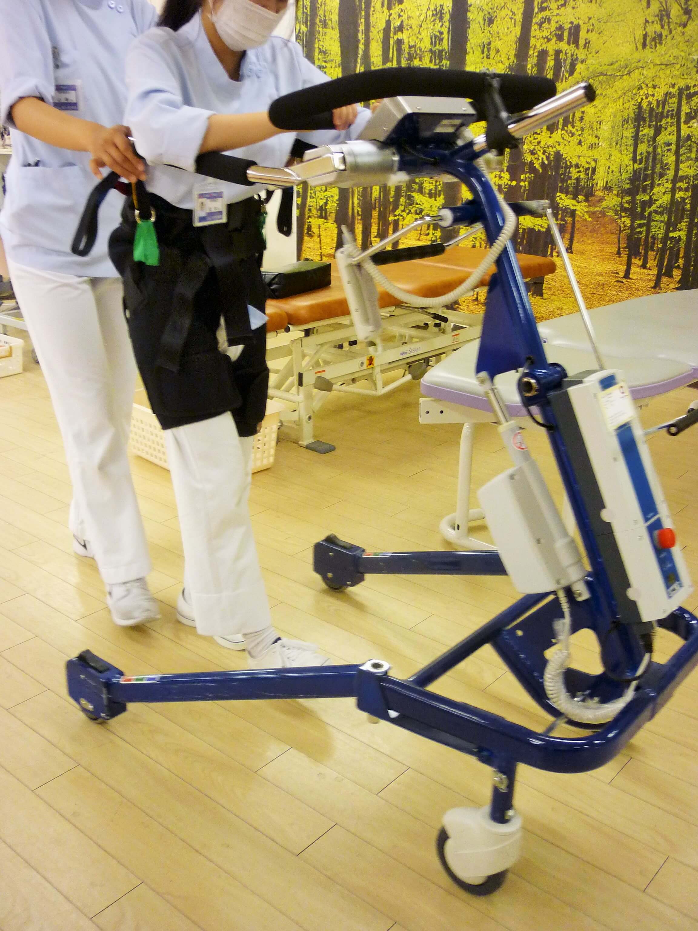 歩行訓練機器POPO（ポポ）の普及について