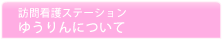 訪問看護ステーションゆうりんについて